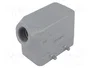 Harting Carcasa de conexión M20 19300101520 con salida lateral de formato bajo