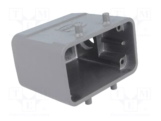 Harting Carcasa de conexión M20 19300101520 con salida lateral de formato bajo