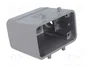 Harting Carcasa de conexión M20 19300101520 con salida lateral de formato bajo
