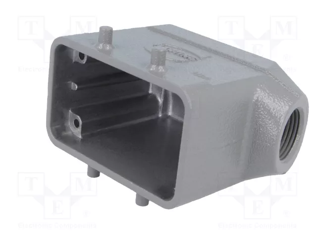 Harting Carcasa de conexión M20 19300101520 con salida lateral de formato bajo
