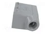Harting Carcasa de conexión M20 19300101520 con salida lateral de formato bajo