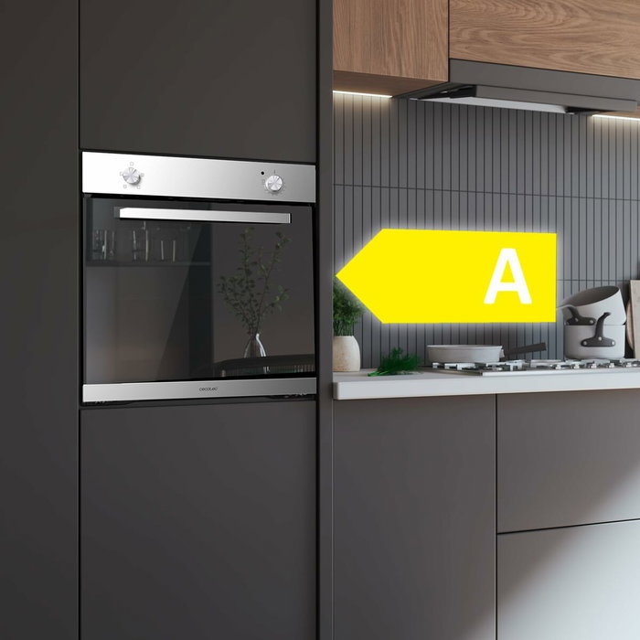 Cecotec Bolero Hexa C126000 Mirror A Horno Integrable 77 L Cecotec Bolero Hexa C126000 Mirror A Horno Integrable 77 L
