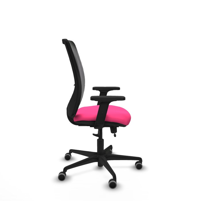 PIQUERAS Y CRESPO Silla de oficina Zulema Rosa y Negro PIQUERAS Y CRESPO Silla de oficina Zulema Rosa y Negro