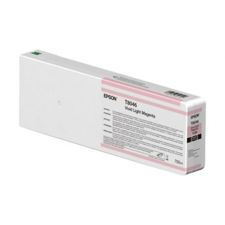 Epson T804600 Cartucho de Tinta Magenta Claro Vivo 700ml