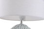 DKD Home Decor Lampara Sobremesa Colonial Turquesa Crudo 28x42x28 cm
