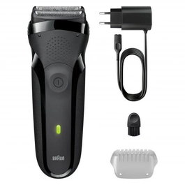 Braun Afeitadora Series 3 300s Negra Resistente al Agua