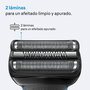 BRAUN Series 3 Afeitadora Eléctrica para Hombre, Recortadora Corporal, Resistente al Agua, Color Negro