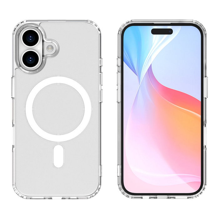 4smarts 541196 Set de Protección Premium 360 para Apple iPhone 16 Plus, Transparente, Compatible con MagSafe, Incluye Protector de Pantalla de Vidrio Templado