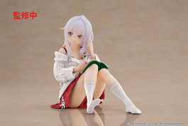 Wandering Witch: The Journey of Elaina Estatua PVC Desktop Cute Figure Elaina Casual Clothes Ver. Renewal 13 cm
