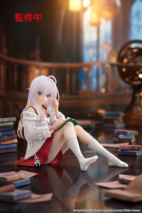 Wandering Witch: The Journey of Elaina Estatua PVC Desktop Cute Figure Elaina Casual Clothes Ver. Renewal 13 cm Wandering Witch: The Journey of Elaina Estatua PVC Desktop Cute Figure Elaina Casual Clothes Ver. Renewal 13 cm