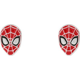 Marvel Pendientes Spiderman Plata 925