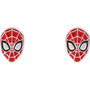 Marvel Pendientes Spiderman Plata 925