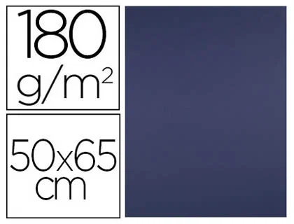Liderpapel Cartulina Azul zafiro 180 gr 50x65 cm (25 hojas) Liderpapel Cartulina Azul zafiro 180 gr 50x65 cm (25 hojas)