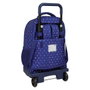 Safta Mochila Benetton Drop con Ruedas Compactas y Sistema Extraíble
