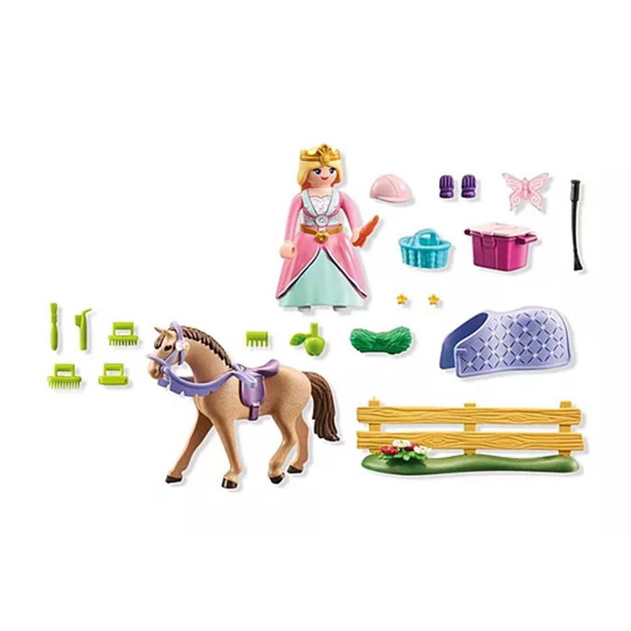 PLAYMOBIL Starter Pack Princesa con Caballo 71801