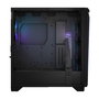 MSI Torreta Midi MPG Gungnir 300R AIRFLOW, PC Gaming ATX, Negro, Flujo de Aire, 4 Ventiladores ARGB, Soporte Radiador 360 mm