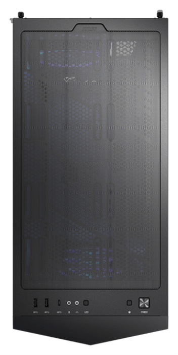 MSI MPG Gungnir 300R AIRFLOW Midi Tower PC Juego Negro, Ventiladores 120mm, Iluminación Multi