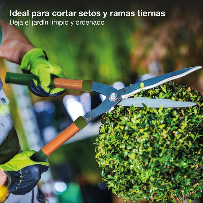 Cortasetos fijo con hoja de acero 190mm