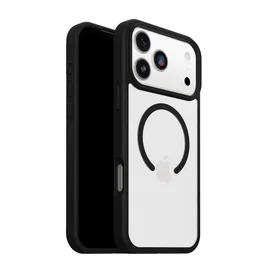 OtterBox React MagSafe Series para Apple iPhone 17 Pro Max, Negro Crystal