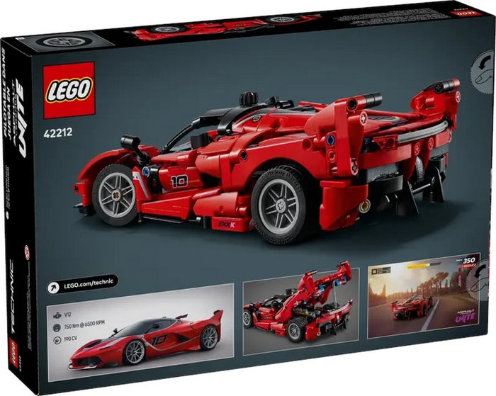 Lego Technic Ferrari FXX K 42212