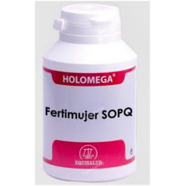 EQUISALUD Holomega Fertimujer Sopq 180 Cápsulas - Suplemento para la Fertilidad Femenina con Mioinositol, D-Chiro-Inositol, Vitamina D3 y Ácido Fólico