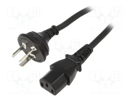 SUNNY Cable de alimentación H05VV-F 3G1mm2 1,8m