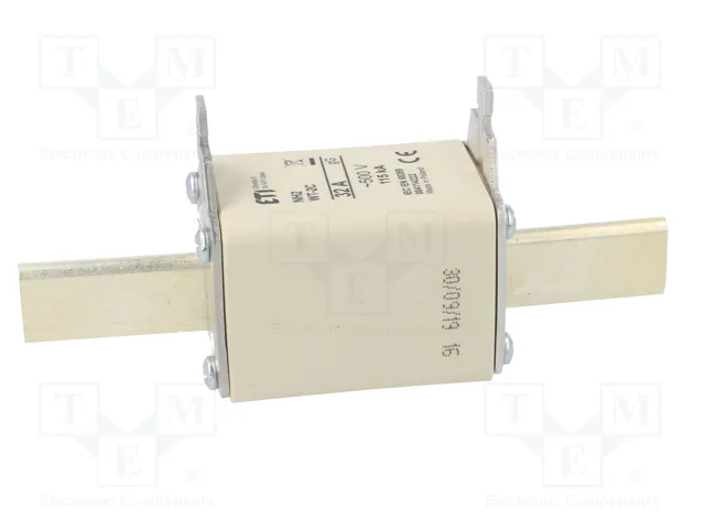 ETI POLAM Fusible NH2C de cartucho cerámica industrial 32A 500VAC