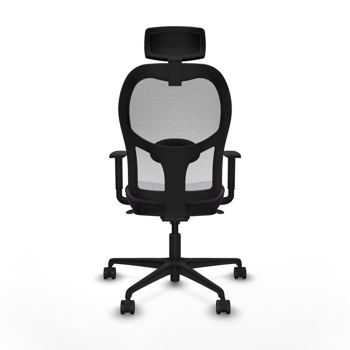 PIQUERAS Y CRESPO Silla de oficina Jorquera con mecanismo Sincro - Morado y Blanco PIQUERAS Y CRESPO Silla de oficina Jorquera con mecanismo Sincro - Morado y Blanco