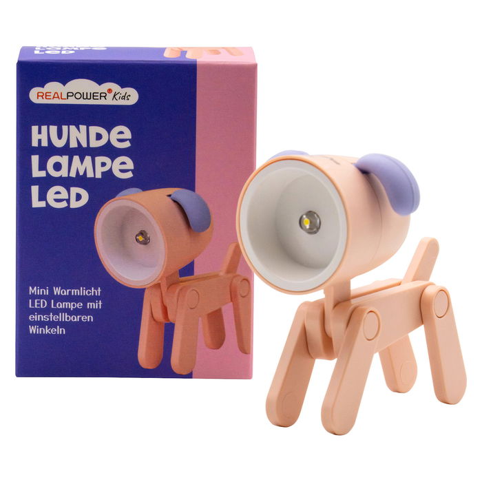 Ultron RealPower LED-Tier Taschenlampe para Perro en Color Rosa
