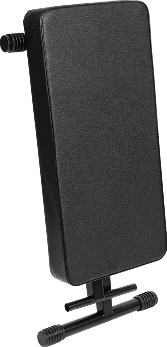 QUIKLOK Banqueta Piano X "Quality Line" Asiento Imitación Cuero Negro Ajustable 465-640 mm