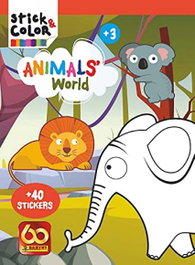 PANINI FONDO STICK 82. ANIMALS WORLD. (STICK & STACK)