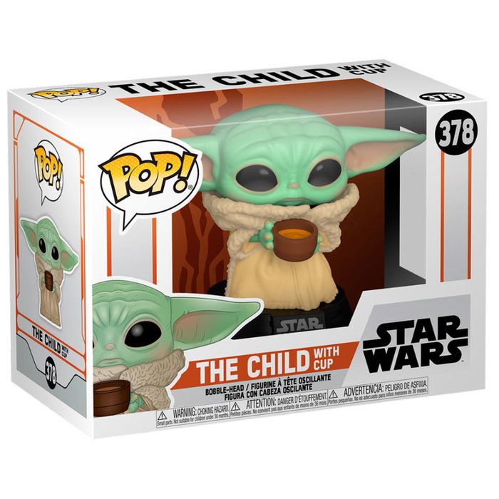 FUNKO Funko POP Star Wars Mandalorian The Child with Cup