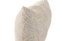 DKD Home Decor Cojín de Chenilla Crema 60x10x35 cm