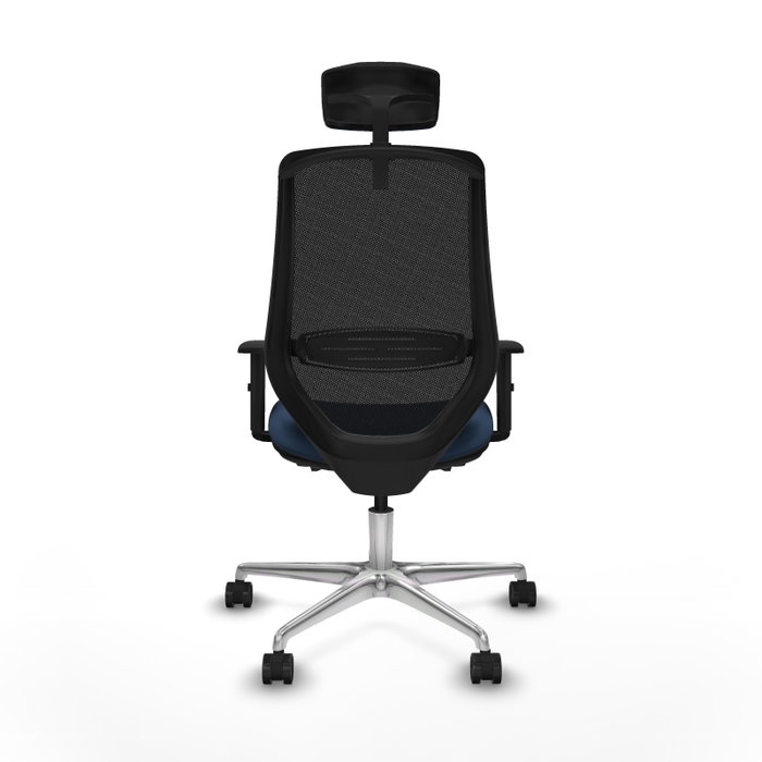 PIQUERAS Y CRESPO Silla de oficina Mardos Azul marino y Negro