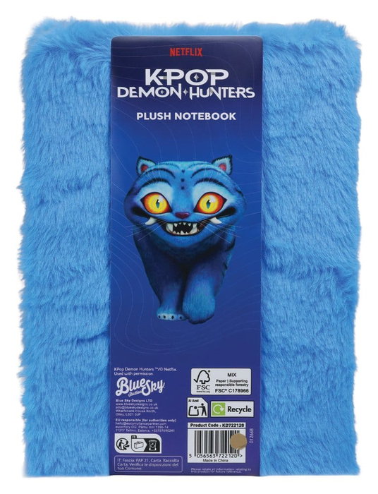 Blue Sky Studios Cuaderno A5 Peluche Derpy KPop Demon Hunters