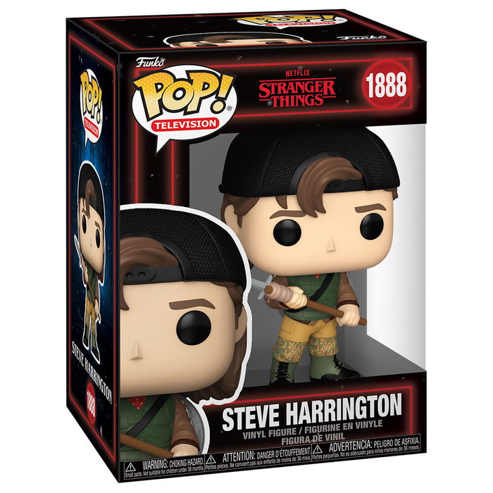 Funko Funko Pop! Stranger Things Steve Harrington con lanza Funko Funko Pop! Stranger Things Steve Harrington con lanza