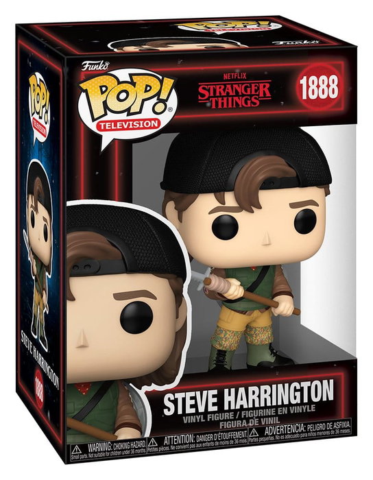 Funko Funko Pop! Stranger Things Steve Harrington con lanza Funko Funko Pop! Stranger Things Steve Harrington con lanza