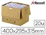 Rexel Bolsas de Residuos Reciclables para Destructora Auto+ 40 L Pack 20 Unidades 400x295x315 mm