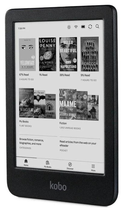 Kobo Clara BW eBook-Reader Negro 16 GB Kobo Clara BW eBook-Reader Negro 16 GB