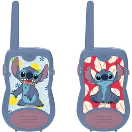 Lexibook Walkie-Talkies Disney Stitch Alcance 200m Azul LEX1695286889194