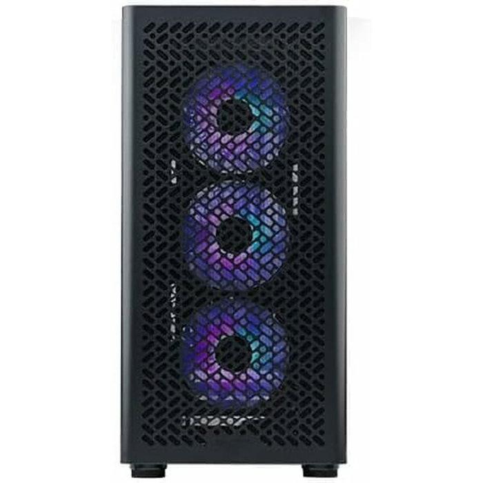 Cooler Master Elite 502 Gabinete Gaming Midi Tower Negro con Vidrio Templado e Iluminación RGB