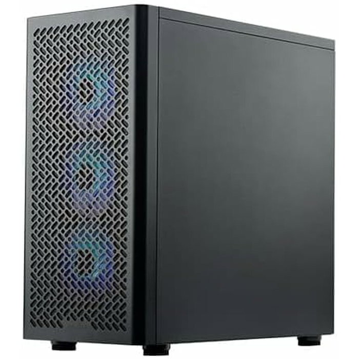 Cooler Master Elite 502 Gabinete Gaming Midi Tower Negro con Vidrio Templado e Iluminación RGB
