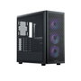 Cooler Master Elite 502 Gabinete Gaming Midi Tower Negro con Vidrio Templado e Iluminación RGB