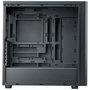 Cooler Master Elite 502 Gabinete Gaming Midi Tower Negro con Vidrio Templado e Iluminación RGB