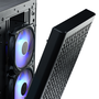 Cooler Master Elite 502 Gabinete Gaming Midi Tower Negro con Vidrio Templado e Iluminación RGB