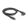 DeLOCK Cable USB Type-C a USB Type-C Angular 10 Gbps 4K 60W 1m