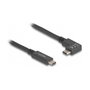 DeLOCK Cable USB Type-C a USB Type-C Angular 10 Gbps 4K 60W 1m