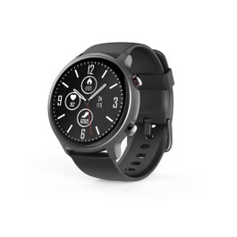 Hama Fit Watch 6910 Negro y Gris con GPS y Pantalla LCD de 1,28 pulgadas