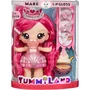 Yummiland Muñeca Grande de 25 cm para Peinar y Abrazar - Mascota + Bálsamo Labial Perfumado Bianca - LIT35051120735 - 4 Años