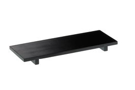 Leone Bandeja Rectangular Sushi Negra Bambú 70x20x2,5 cm